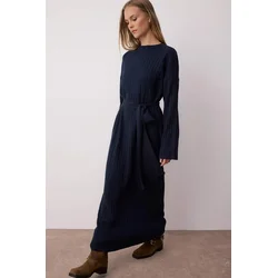 Trendyol Modest Ženska haljina Tctaw24Eb00008, Tamnoplava
