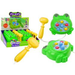 Mini arkadna igra Hamer Frog - zelena