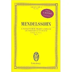 MENDELSSOHN:A MIDSUMMER NIGHTS DREAM SCORE