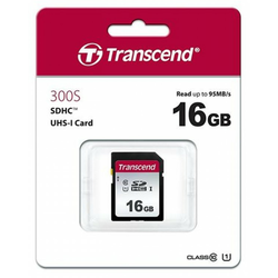 SD CARD 16GB TRANSCEND TS16GSDC300S