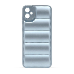 Maska za telefon DEEP SHINE MATTE za Samsung A05, Svetloplava