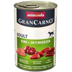 Animonda GranCarno Dog Adult Govedina i Pačija Srca - 400 g