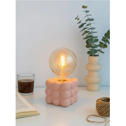 Sinsay - LED lampa bubble - pastelno roze