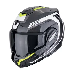 SCORPION Exo-tech evo carbon cosy black-neon yellow kaciga