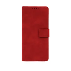 Futrola Leather Lux Flip za Xiaomi Redmi Note 14, Crvena