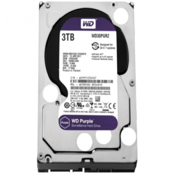 WD 3TB 3.5 SATA III 64MB IntelliPower WD30PURZ Purple