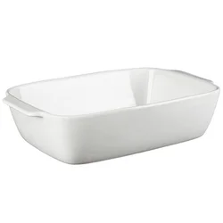 Masterpro Pekač FOODIES 21 x 7,5 x 32 cm, belo keramično posodje