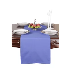 Priresa Namizni Tekač PLAIN MODRA, 40 x 170 cm