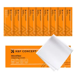 K&F Cleaning Cloths Dust-free Cleaning Cloths, 14*14cm, 10 pack