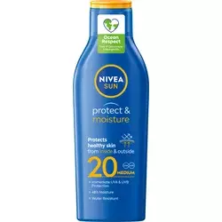 NIVEA SUN Losion za zaštitu od sunca SPF 20 protect & moisture