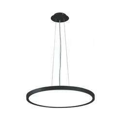 Top Light - LED prigušiva luster na sajli REVIT LED/50W/230V 3000-6500K crna + daljinski upravljač