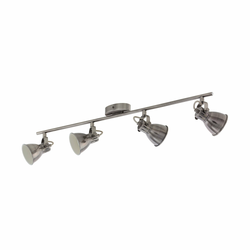 Eglo Seras spot/4, led, gu10, 4x3,3w, 4x240lm nikl/antik