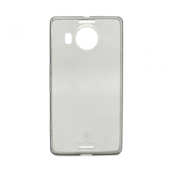 Maska za Nokia Lumia 950 Teracell Skin transparent crna