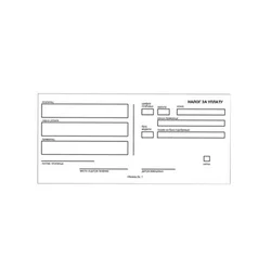 Nalog za uplatu, obrazac 1, ncr ( 498000 )