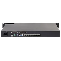 APC KVM0108A KVM switch Rack mounting Black