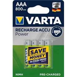 Varta HR3 4 punjive baterije AAA 800mAh