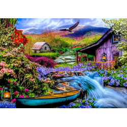 BlueBird - Puzzle Nebesa na zemlji v gorah - 1 500 kosov