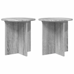 Stalak za biljke 2 pcs Siva sonoma 40 x 40 x 40 cm