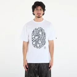 Majice A BATHING APE Japanese Cloud Camo Label Tee UNISEX White L