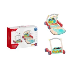HK MINI Igračka 2u1 guralica i gimnastika za bebe