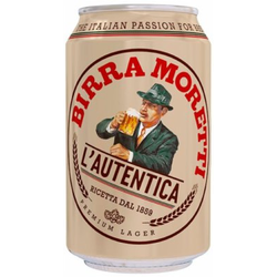 PIVO SVETLO BIRRA MORETTI 0.33L LIMENKA