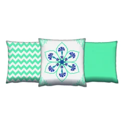 Aberto Design Set 3 jastuka 43x43cm Šareni