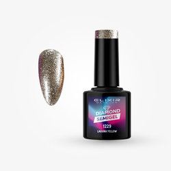 Elixir Gel lak za nokte Laser Diamond 1229, Laguna Yellow, 8ml