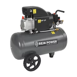 REM POWER Set kompresor E243/8/50 sa dodacima, 230V, 50 Hz, 1.5kW, 5 komada