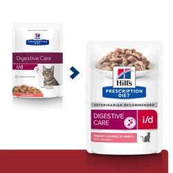 Hills Prescription Diet cat veterinarska dijeta I/D Losos 12x85g