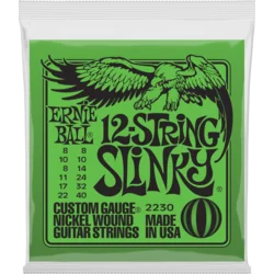 Ernie Ball 2230 12-string Slinky Nickel Wound
