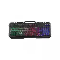 WHITE SHARK gejmerska tastatura GLADIATOR-2 GK-1923 METAL (Crna) Membranski tasteri, EN (US), 104