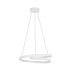 Redo 01-4360 - LED prigušiva luster na sajli TORSION LED/40W/230V bela