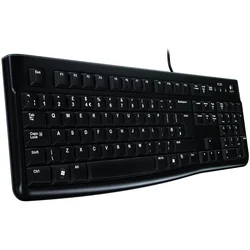LOGITECH K120 Wired Keyboard - BLACK - RUS/INTNL - USB - EER - B2B