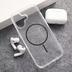 Maska Mag Case Clear Slim za iPhone 17 crna