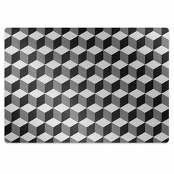 Decormat Podloga za stol Six 3d pattern 120x90 cm 2 cm