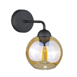 Zidna svetiljka MELLE BLACK 1xE27/60W/230V