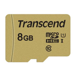 Transcend microSDHC kartica 8 GB Transcend Premium 500S Class 10, UHS-I, UHS-Class 1 Uklj. SD-adapter