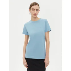 PINKO Majica Start 101752 Modra Regular Fit