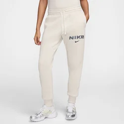 Nike W NSW PHNX FLC MR STD LOGO PNT, ženske hlače, bijela HM9757