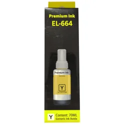 Sinocopy inkjet T6644 Y dopuna zuta boja bocica sadri 70 ml mastila za Epson SINO