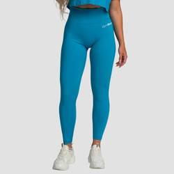 GymBeam Ženske helanke visokog struka Limitless Aquamarine