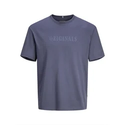 JACK & JONES Majica JWHFREDERIKSBERG nočno modra