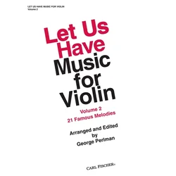 LET US HAVE MUSIC FOR VIOLIN VOL.2