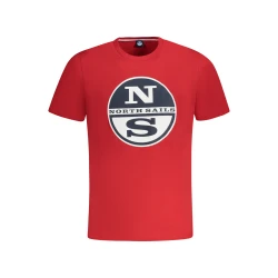 NORTH SAILS MEN'S SHORT SLEEVE T-SHIRT RED