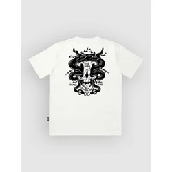 The Dudes Skull & Snakes moška majica white