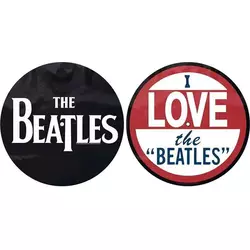 The Beatles Drop T Logo & I Love Slipmat