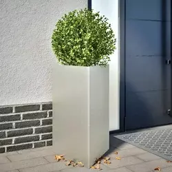 Vrtne sadilice 2kom trokutasta 50x43x75cm od nehrđajućeg čelika