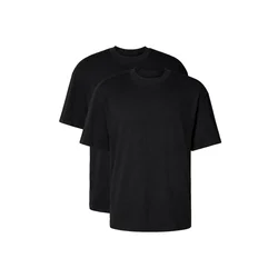 JACK & JONES Majica črna