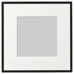LOMVIKEN Okvir, črna, 32x32 cm