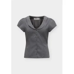 HOLLISTER Bluza siva/bela
